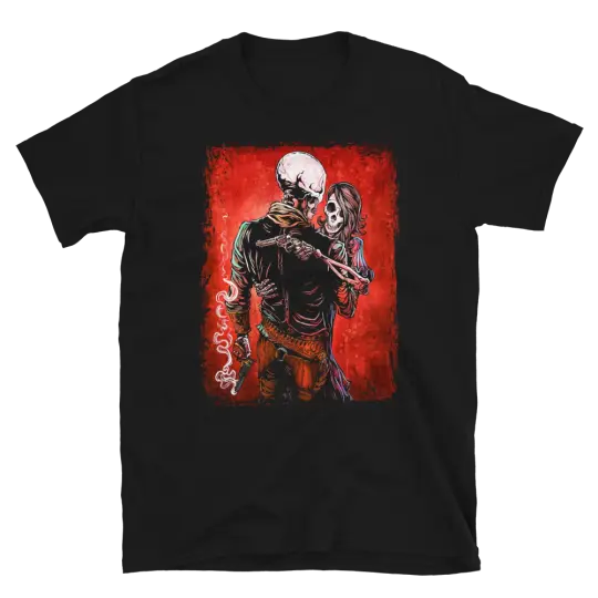 Love, Trust, and a Revolver Shirt - Unisex Tee & Women's Tank by David Lozeau