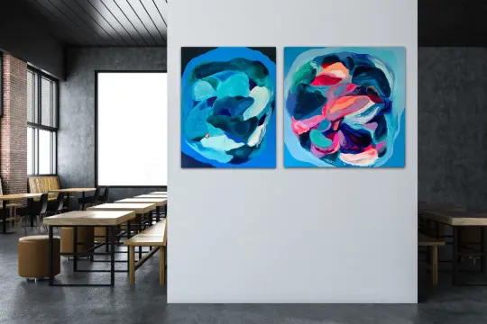 Original Artwork - Beyond the Blue 61 x 76cms