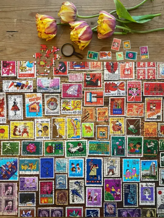 'World Stamps' 1000 Piece, Limited Edition Jigsaw