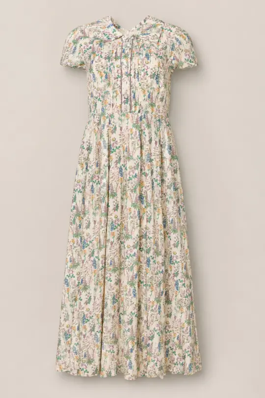 Amber Dress in Autumn Bouquet