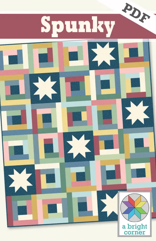Spunky quilt pattern - PDF version