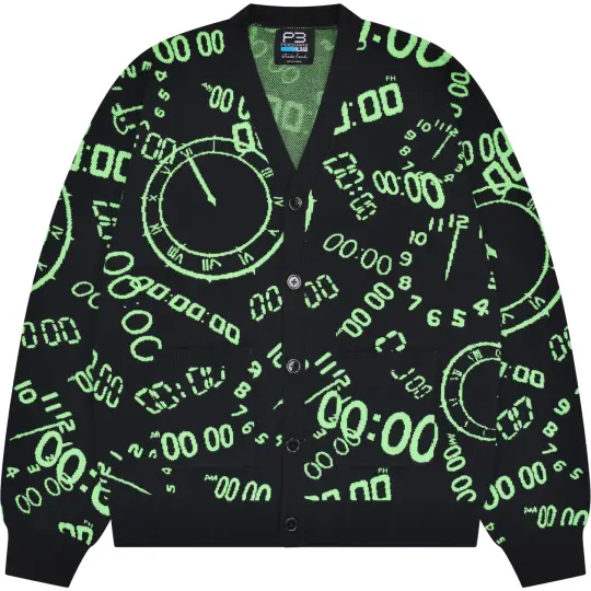 Dark Hour Patterned Cardigan