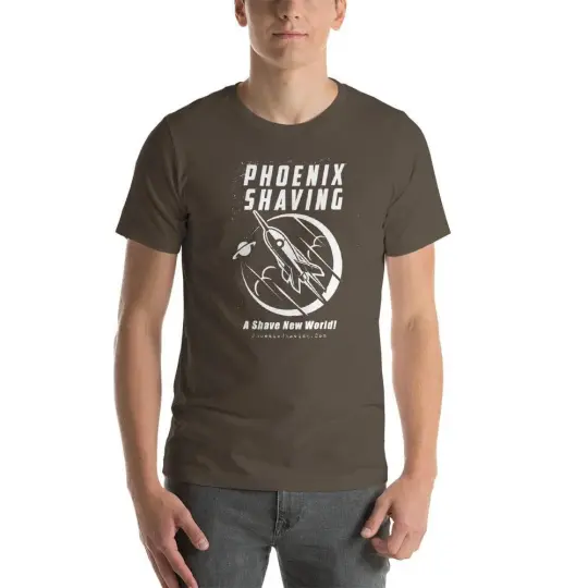 Phoenix Shaving Rocket Short-Sleeve Unisex T-Shirt
