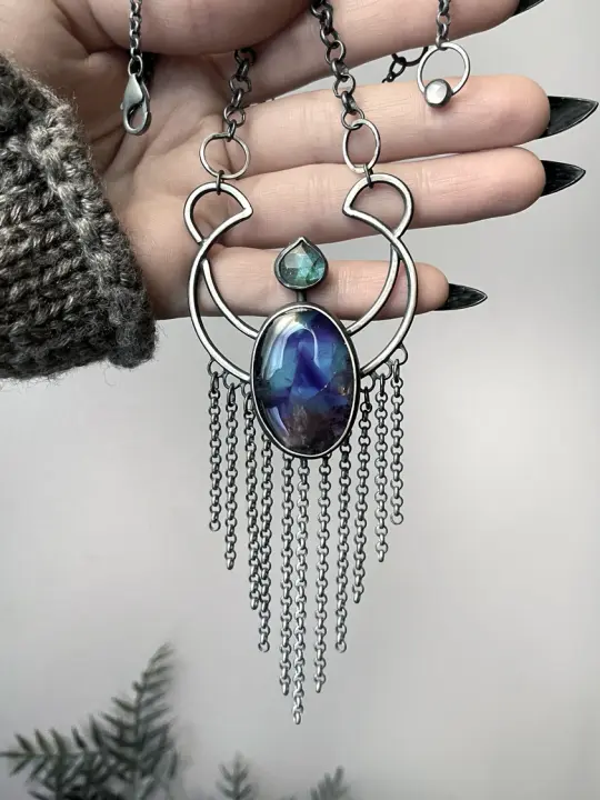 Space Queen Fringe Amulet