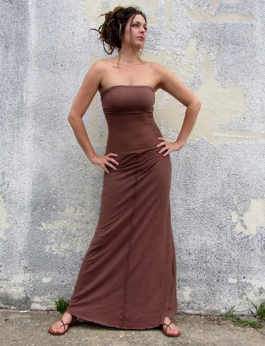 Love Me 2 Times Warrior Simplicity Long Dress