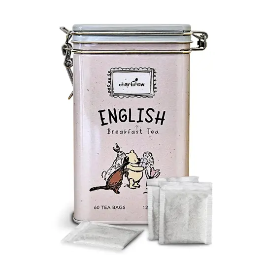 Charbrew Winnie English Breakfast Tea Tin