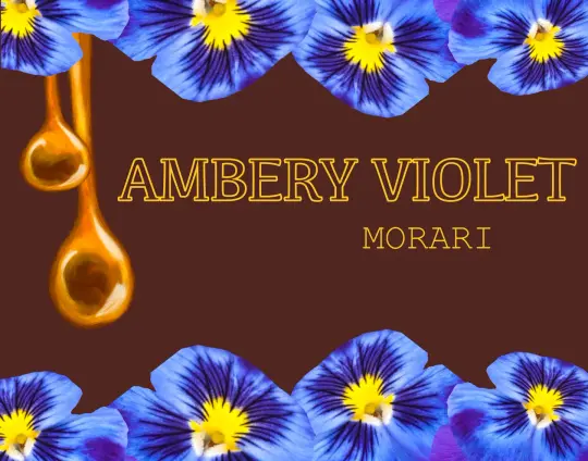 Ambery Violet - Violet, Heliotrope, Amber