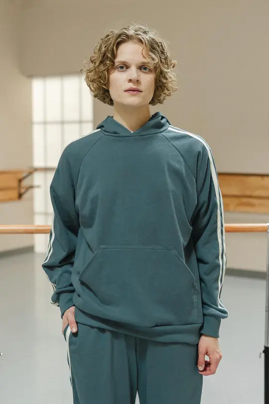 Cloud Hoodie in Aegean