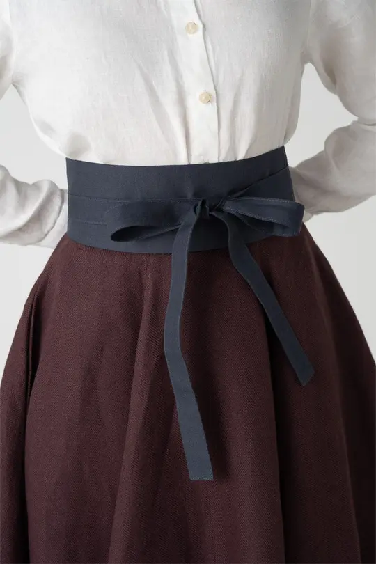 Ribbon – Adjustable Linen Waist Wrap