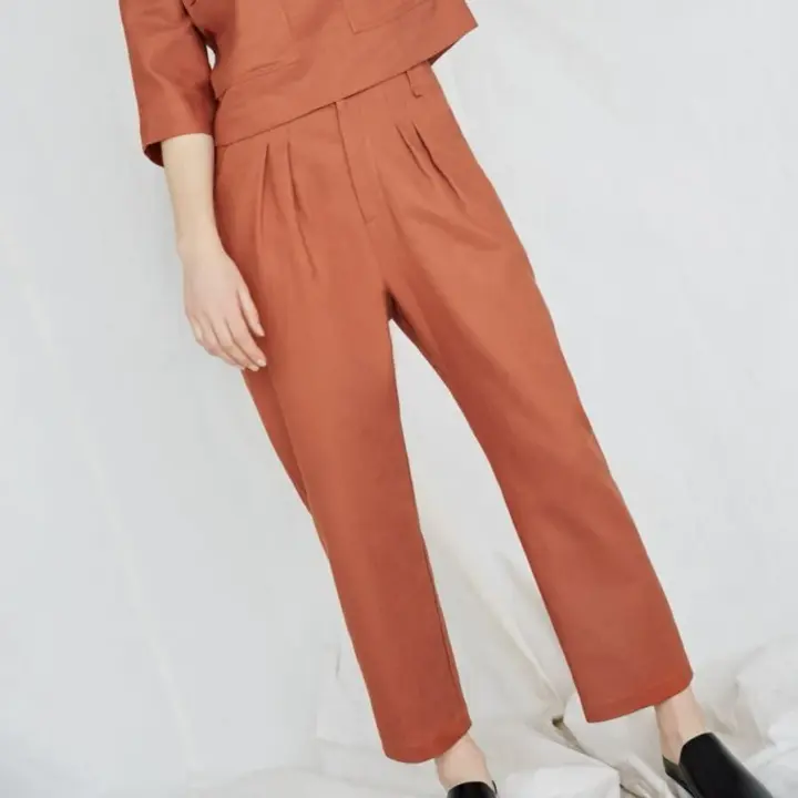 Terre Sauvage Pants in Burnt Orange