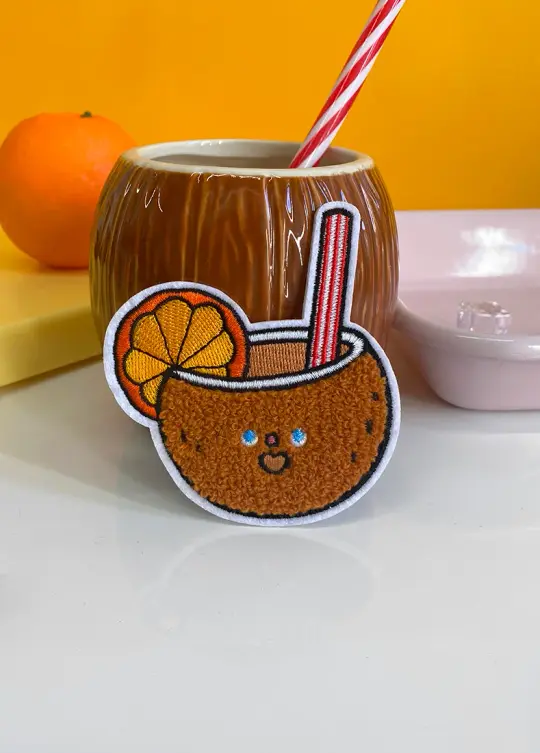 "Coconut head" Patch
