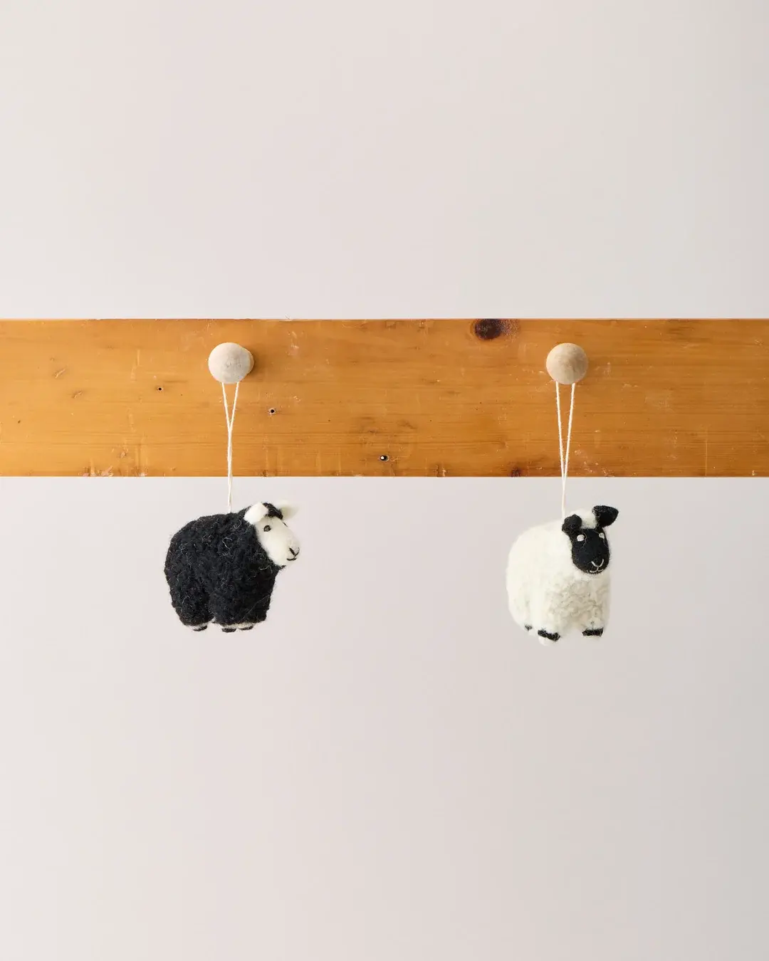 Felted Wooly Ornament