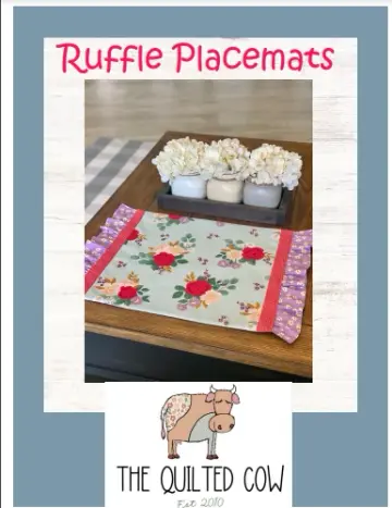 Ruffle or Paisley Placemat Kit