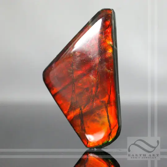 Red Ammolite 84 carats