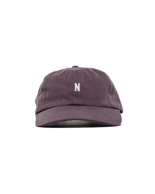 Norse Projects Twill Sports Cap Vintage Violet
