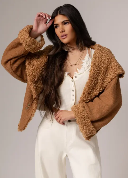 Quinn Jacket in Camel
