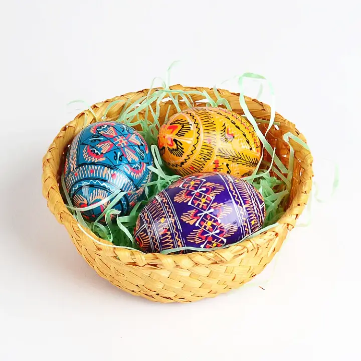 Hand Painted Pisanki Eggs Gift