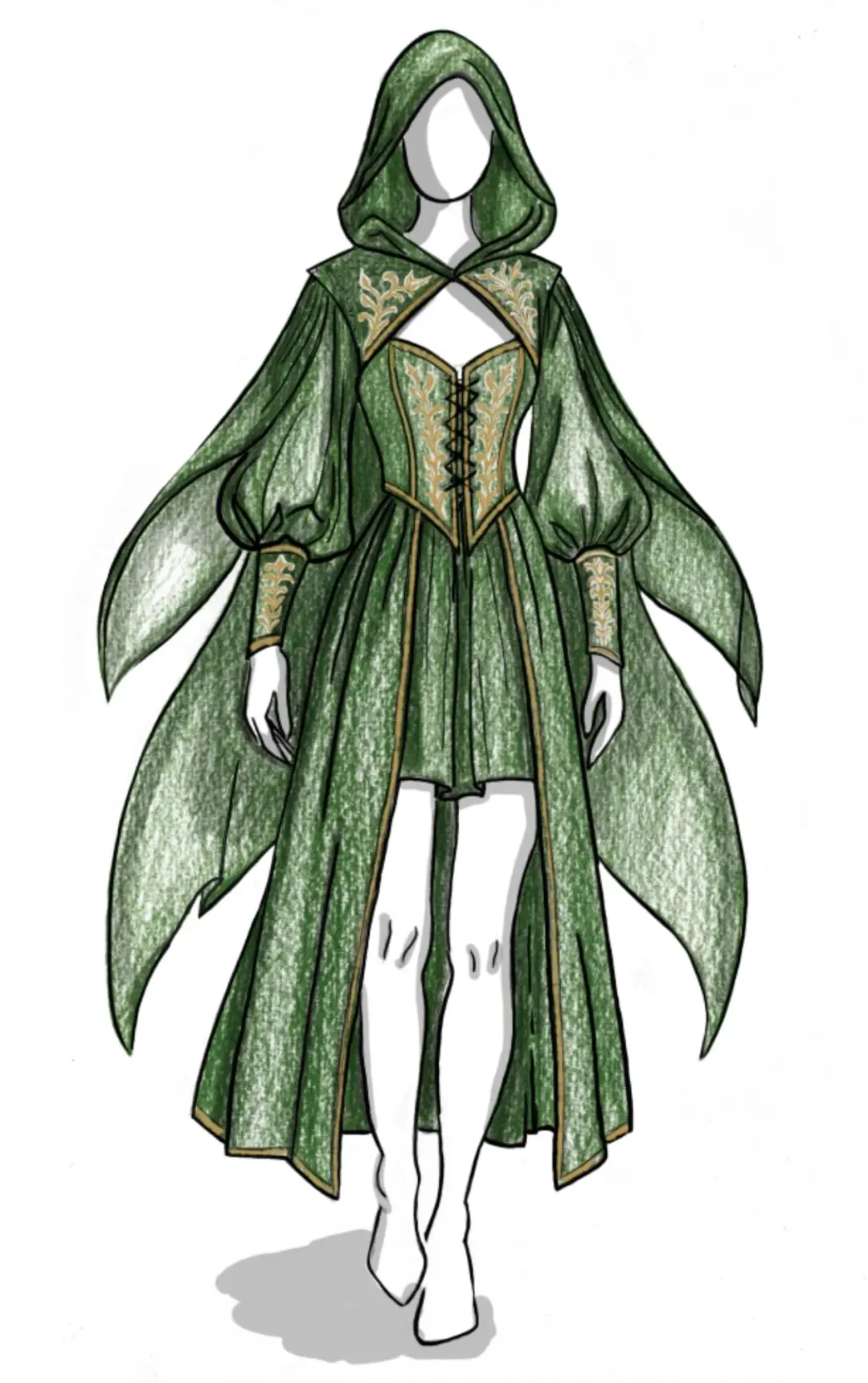 Sylvan Empress Gown
