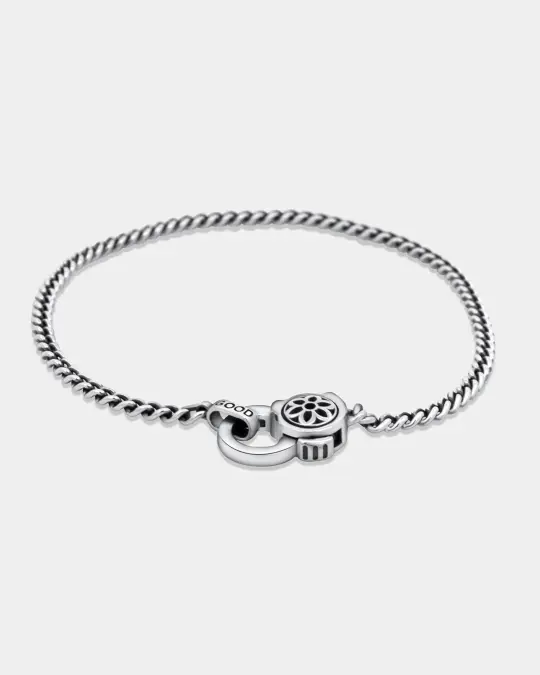 GOOD ART HLYWD Curb Chain Bracelet Size 4A - Sterling Silver