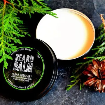 Big Cedar Rosemary Beard Balm.