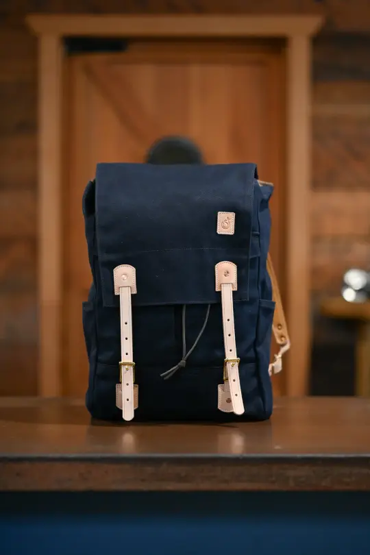 Waylon Pack - Black Waxed Twill