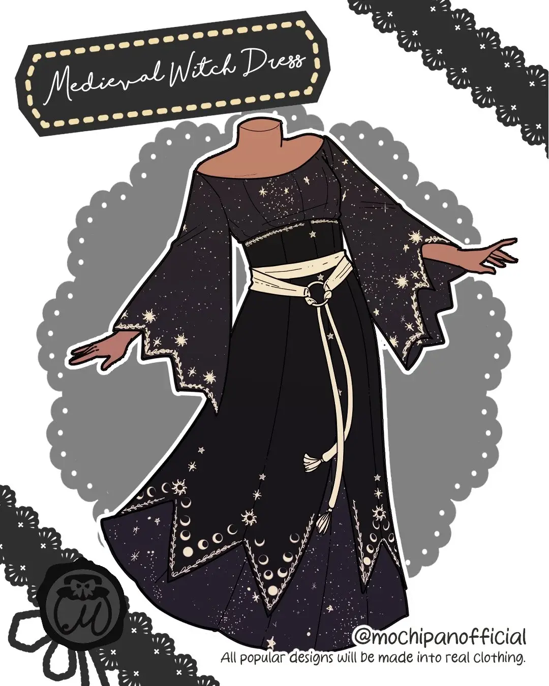 (Interest Check) Medieval Witch Dress
