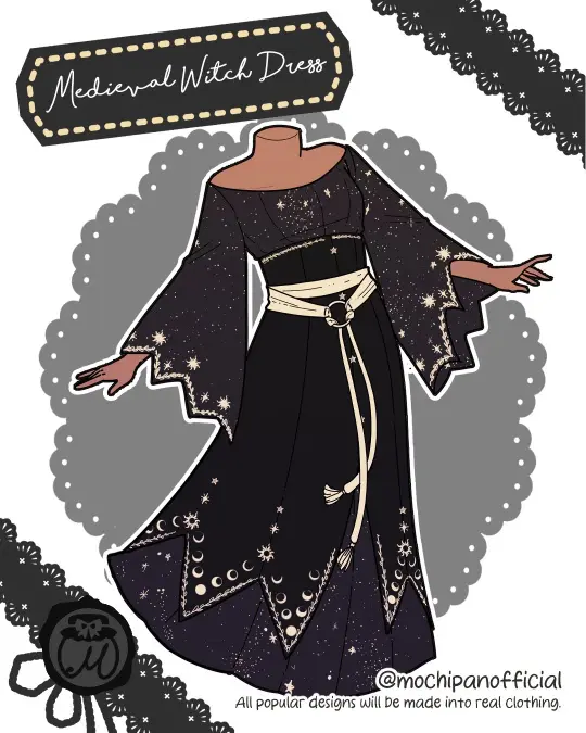 (Interest Check) Medieval Witch Dress