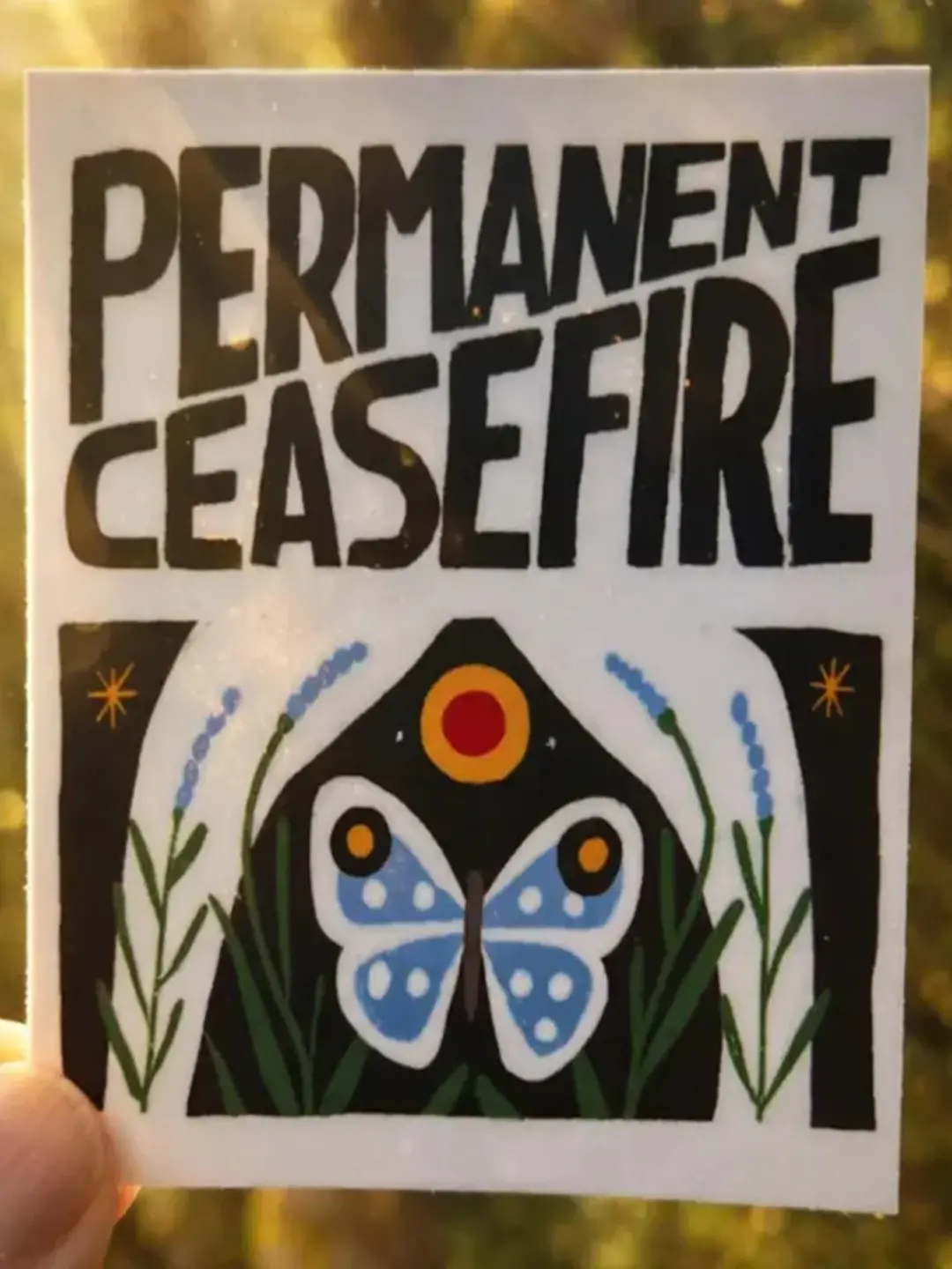Permanent Ceasefire Sticker