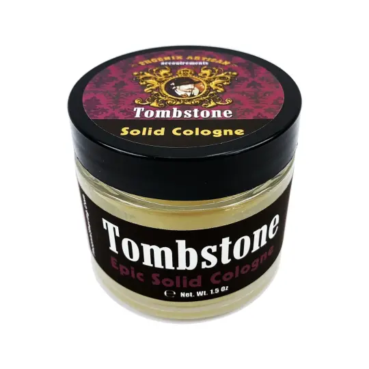 Tombstone Solid Cologne | Contains Prickly Pear Oil | The Original Wild West Scent!