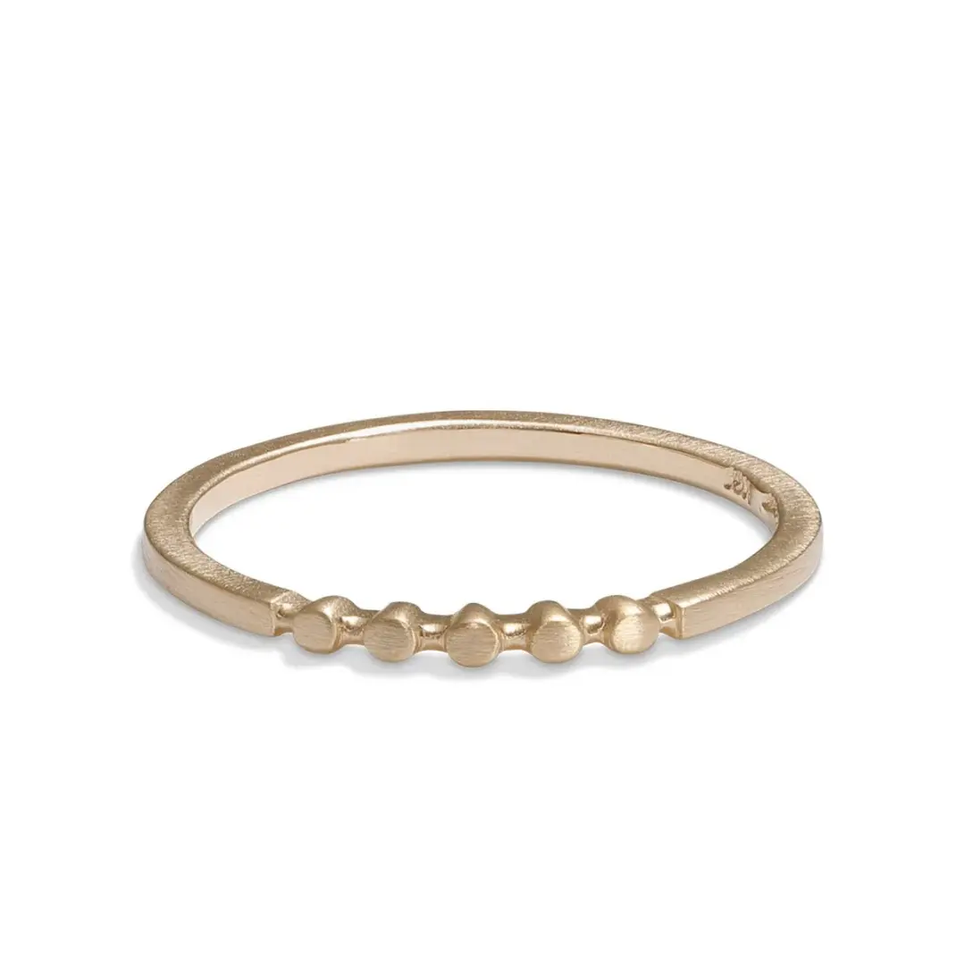 Itero 14k Gold Stacking ring