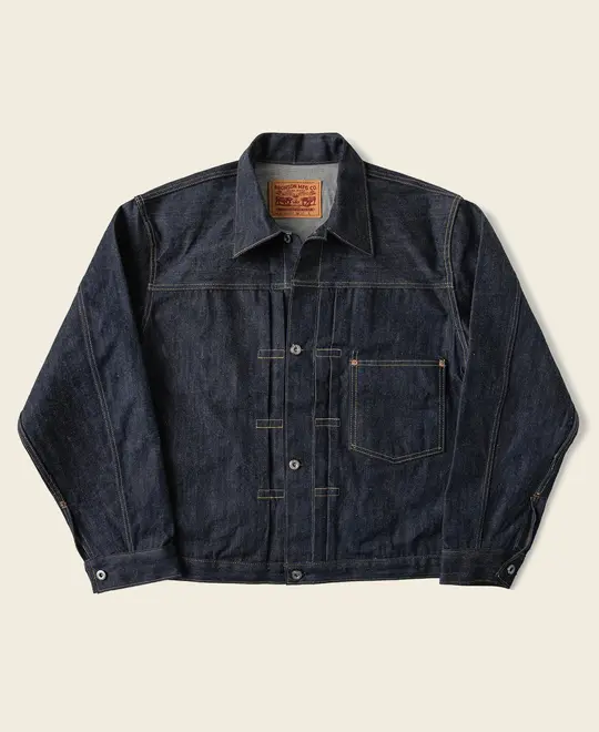 Lot 42806XX 1942 WWII Simplified Type 1 Selvedge Denim Jacket
