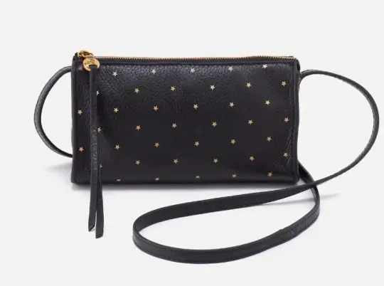 Jewel Crossbody (Black w/ Stars)