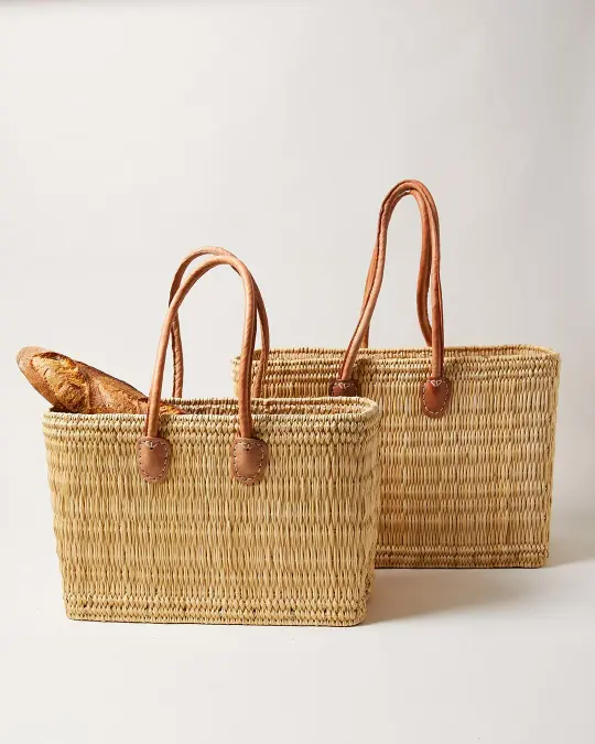 Rectangle Basket Tote