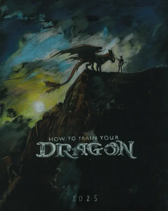 “…the heart of a chief… and the soul of a dragon.” HOW TO TRAIN YOUR DRAGON (2025) Art Print