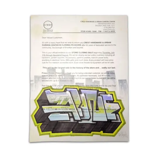 Letters - 2025 "Crest"