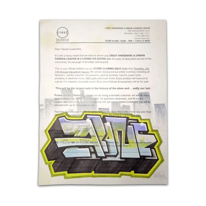 Letters - 2025 "Crest"