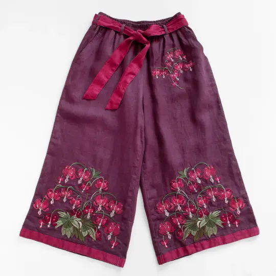 [LINEN CULOTTES] Cordiform