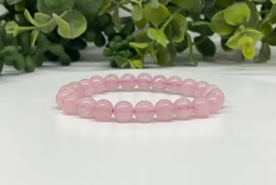 Rose Quartz Stretchable Bracelet