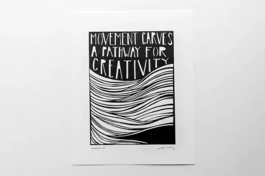 "Movement" 8x10" print