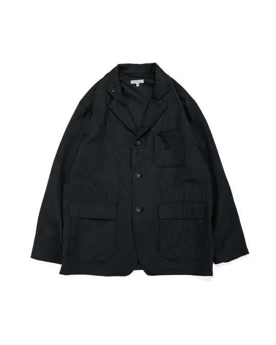 Engineered Garments Loiter Jacket Black Tropical Wool