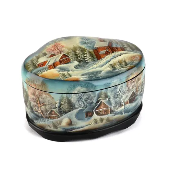 Extraordinary Abalone Shell Lacquer Box