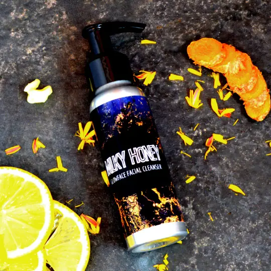 Glowface Milky Honey Cleanser.
