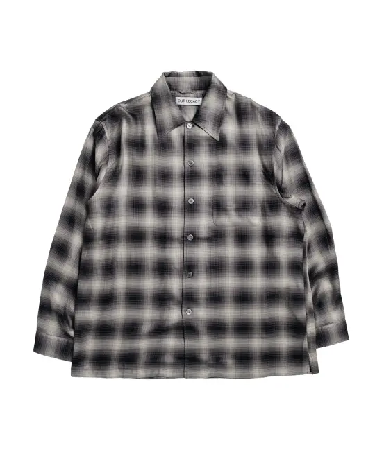 Our Legacy Every Shirt Taos Check Saloon Tencel