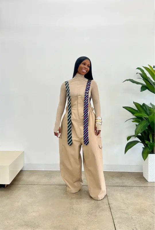Janet Jumper in Khaki