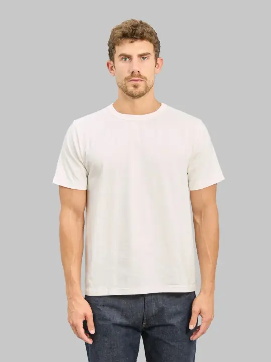 Studio D'Artisan 8204 "Ishikawadai" Tubular Jersey T-Shirt White