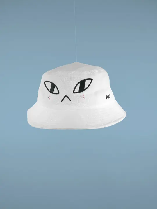 "Ghosty" Bucket Hat