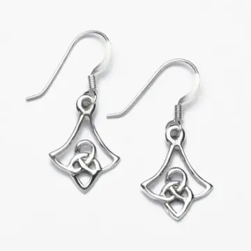 Celtic Silver Earrings