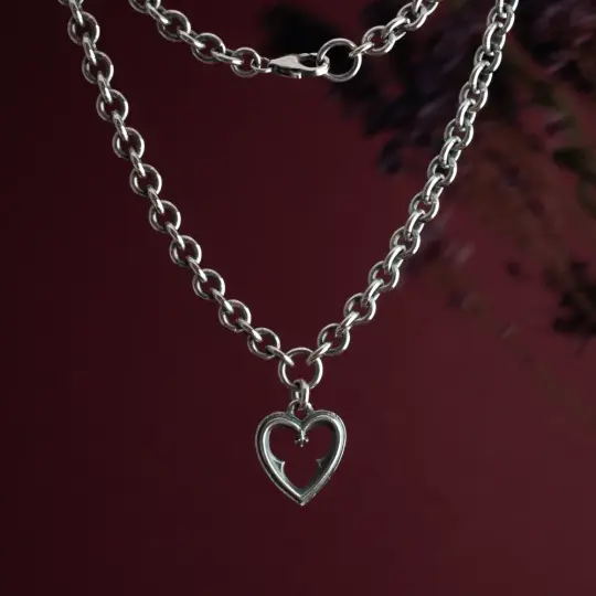 Devoted Heart Heavy Choker (MTO)