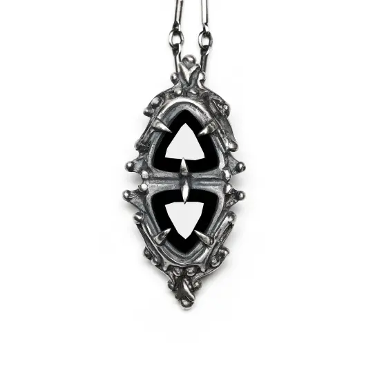 As Above, So Below Necklace. Onyx. *Limited*
