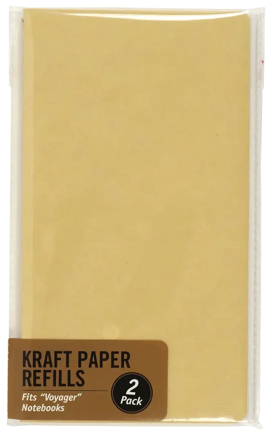 Voyager Notebook Kraft Paper Refills